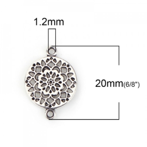 Коннектор металлический 20х14мм