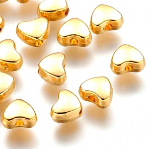 Бусина позолоченная 6х5мм, цена за 1шт.