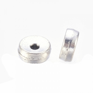 Бусина металлическая 5х2мм, цена за 10шт.