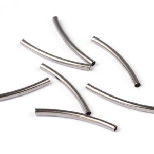 Бусина металлическая 25х2мм, цена за 10шт.